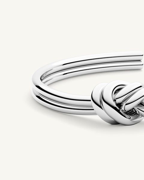 小物 XOLO silver925 double knot bangle Dual Knot Bangle Polished | Waldor & Co. Bracelets – WALDOR & CO.