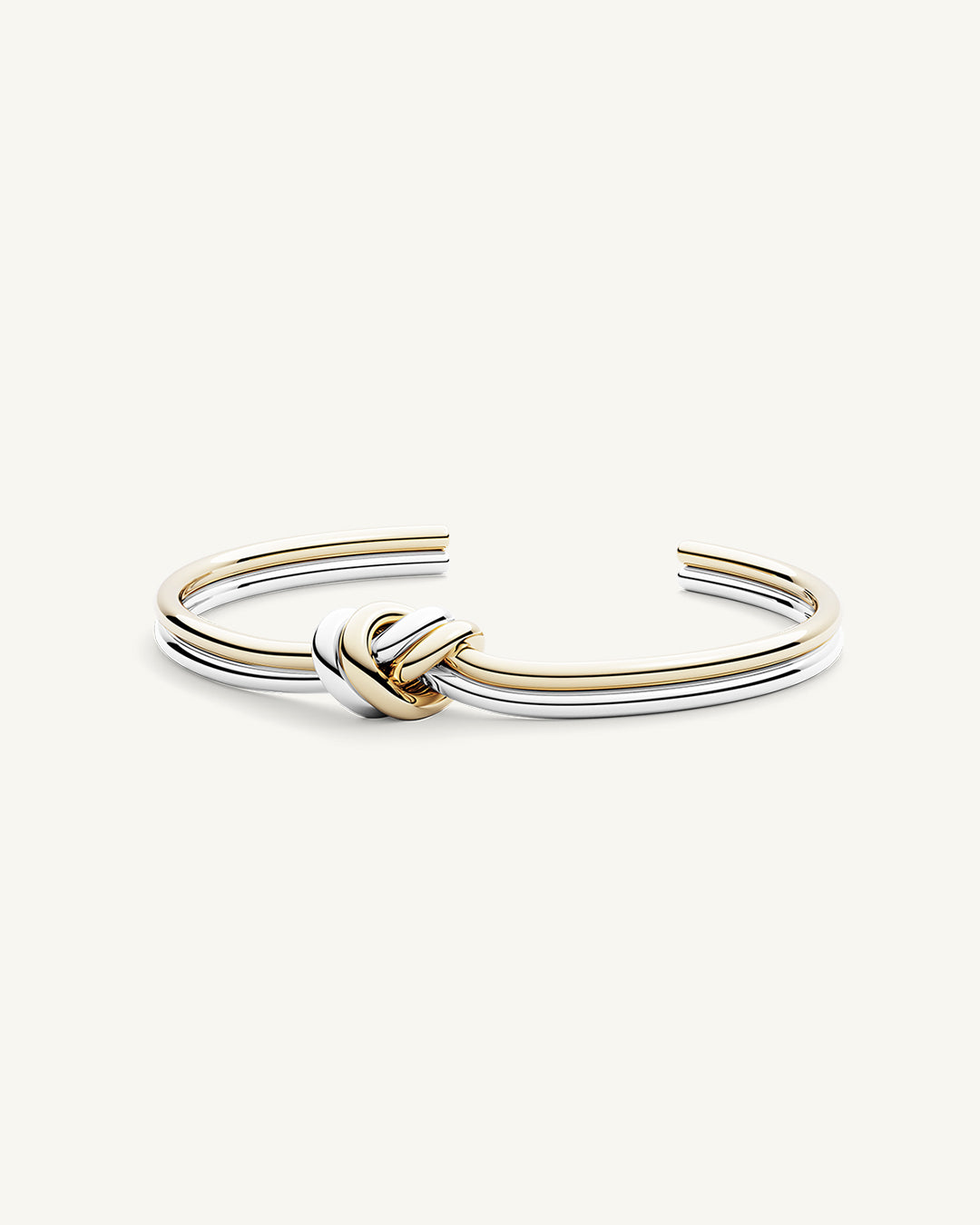 Silver deals knot bangle